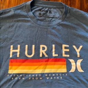 Hurley T shirt Born from the Water size small